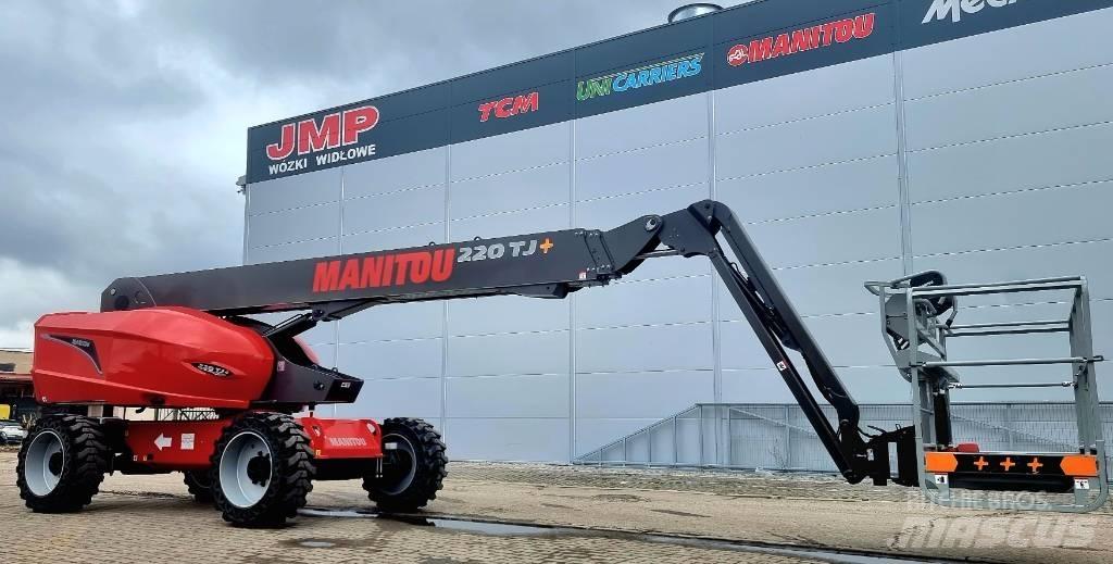 Manitou 220TJ + Elevadores braços Telescópicos
