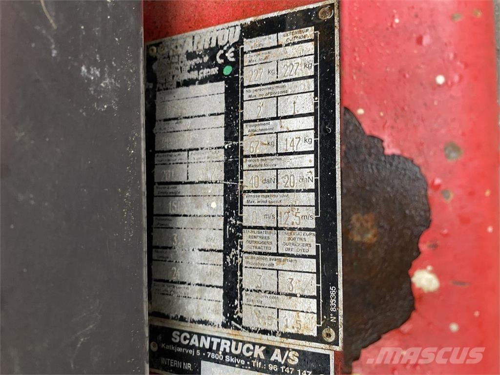 Manitou 78SEC Elevadores de tesoura