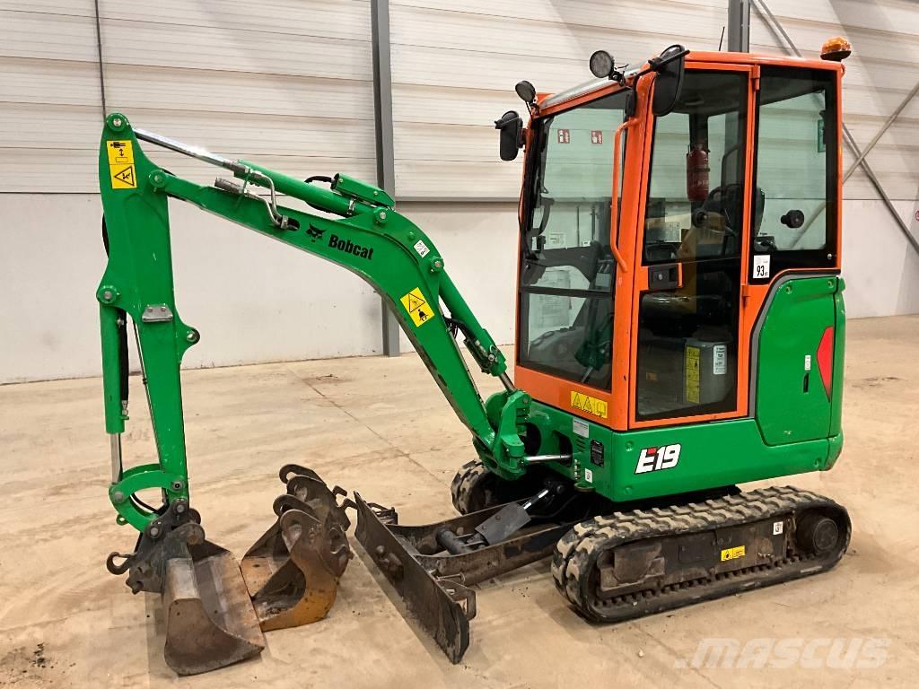 Bobcat E 19 Miniescavadeiras