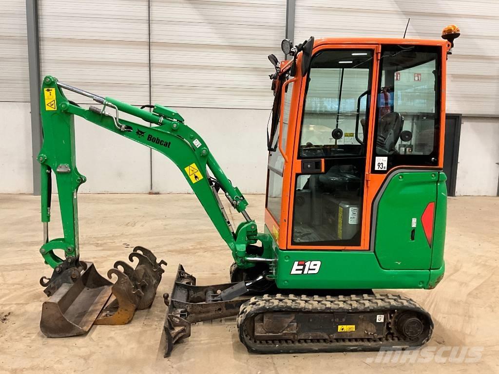 Bobcat E 19 Miniescavadeiras