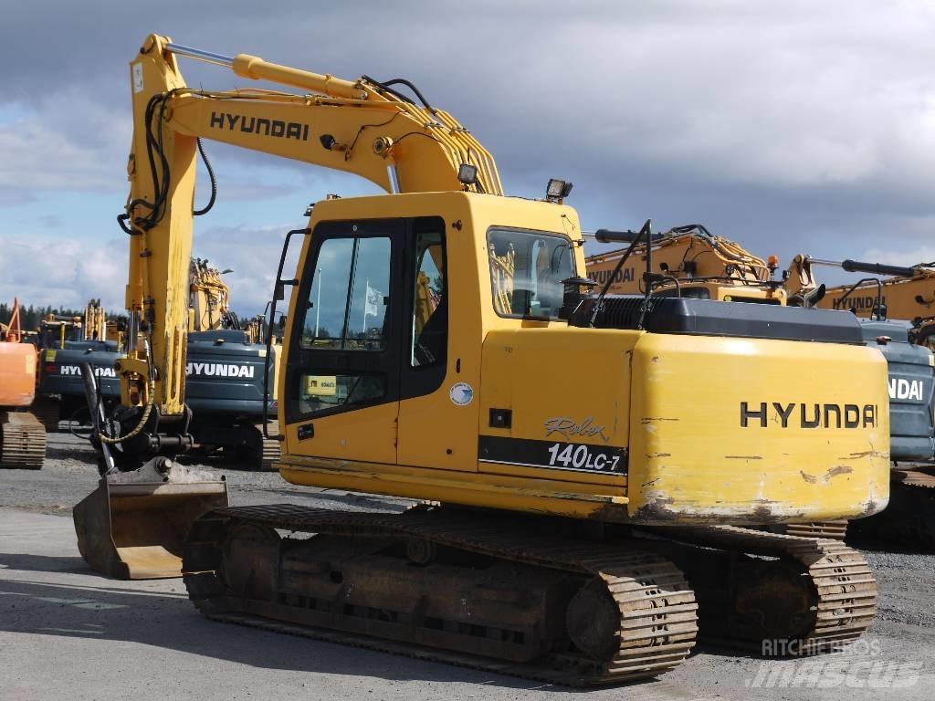 Hyundai R 140 LC-7 Escavadeiras de esteiras