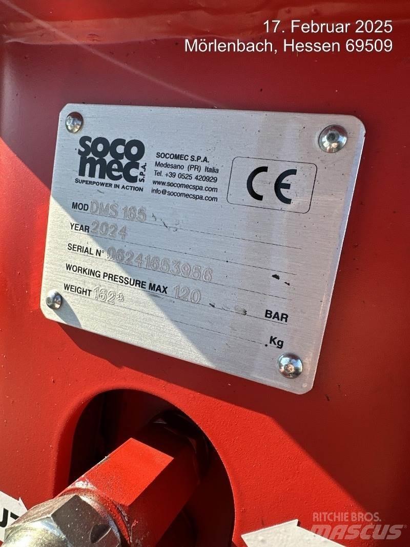Socomec DMS165 Martelos de empilhamento hidráulico