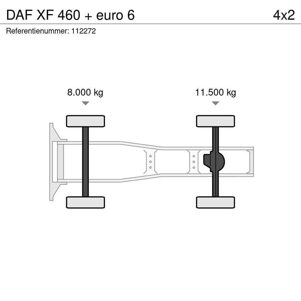 DAF XF 460 + euro 6 Cavalos Mecânicos