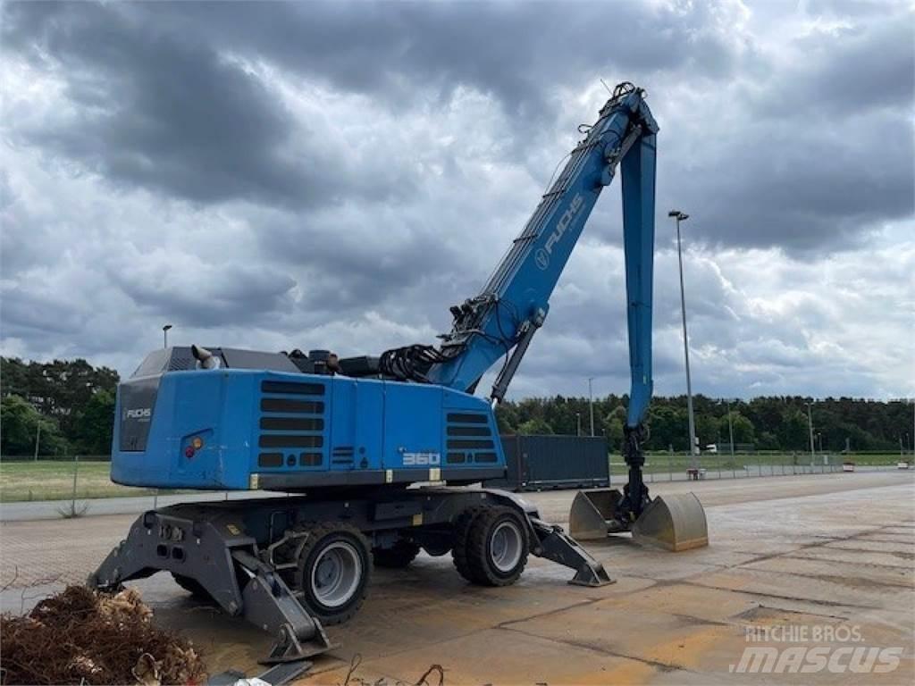 Fuchs MHL 360F Escavadoras de rodas