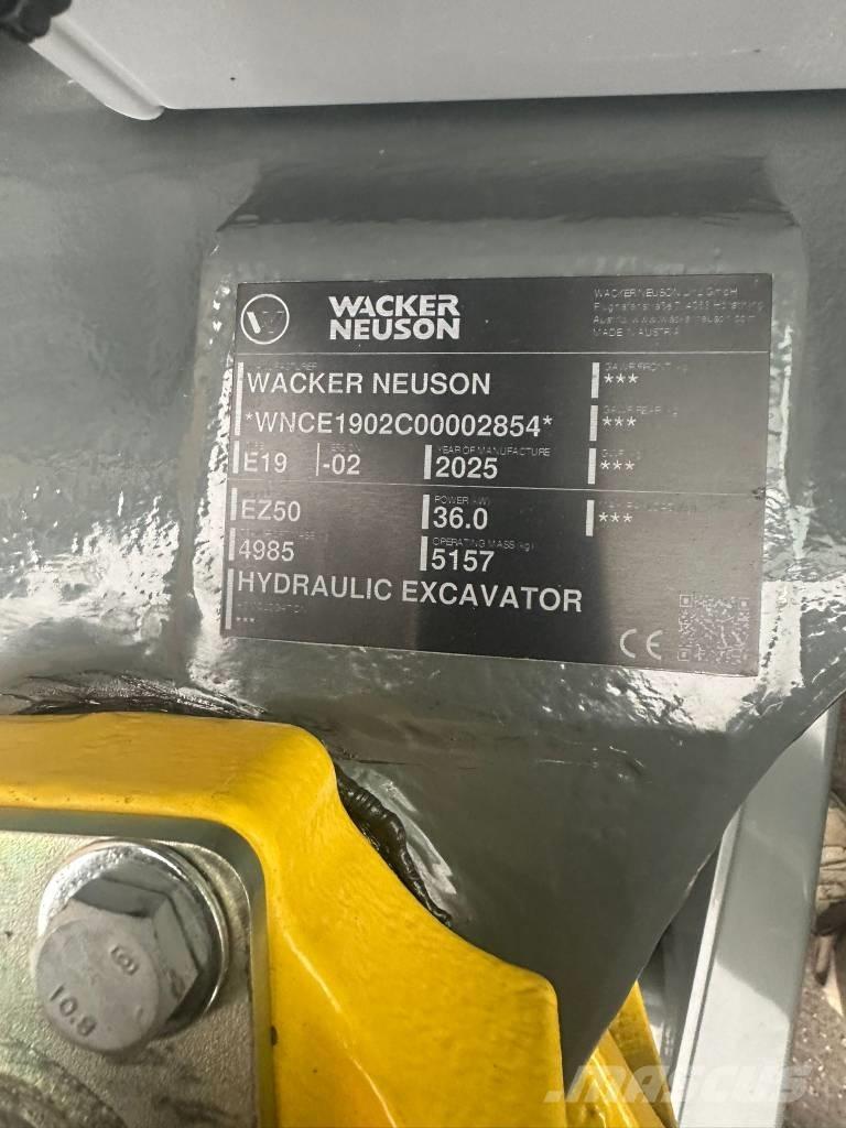 Wacker Neuson EZ 50 Miniescavadeiras