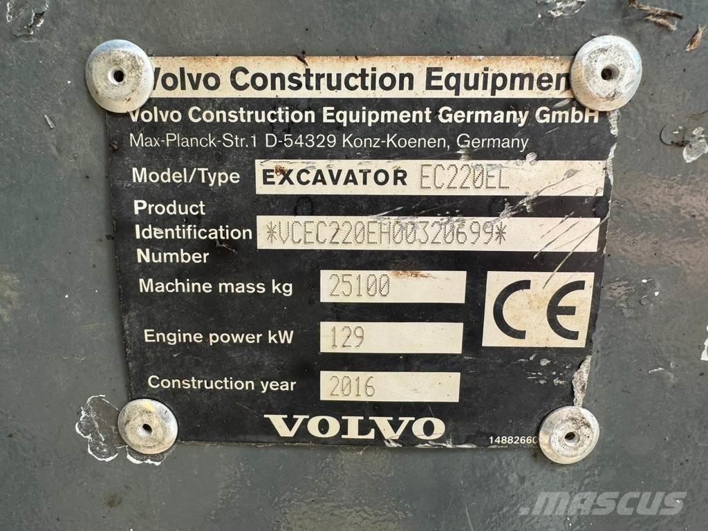 Volvo EC220EL Escavadeiras de esteiras