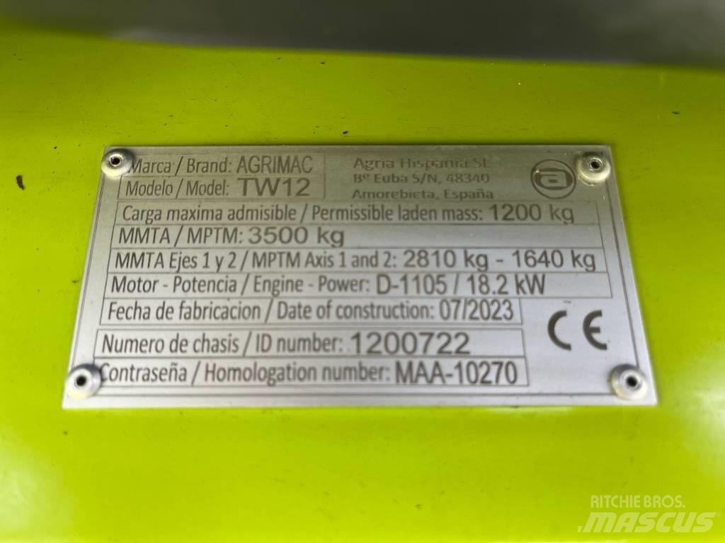 Agrimac TW 12 Empilhadores Diesel