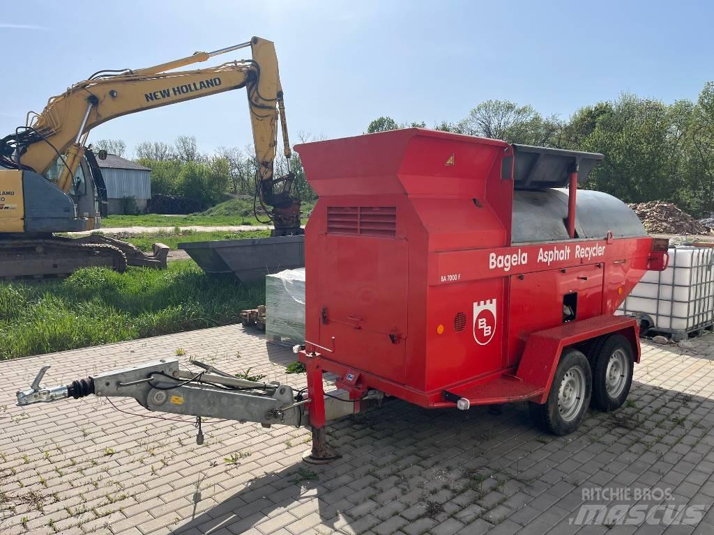 Bagela BA 7000F Recicladores de asfalto