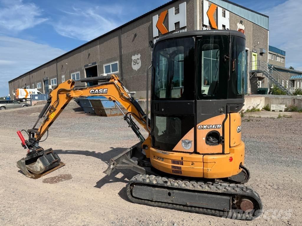 CASE CX26B Miniescavadeiras