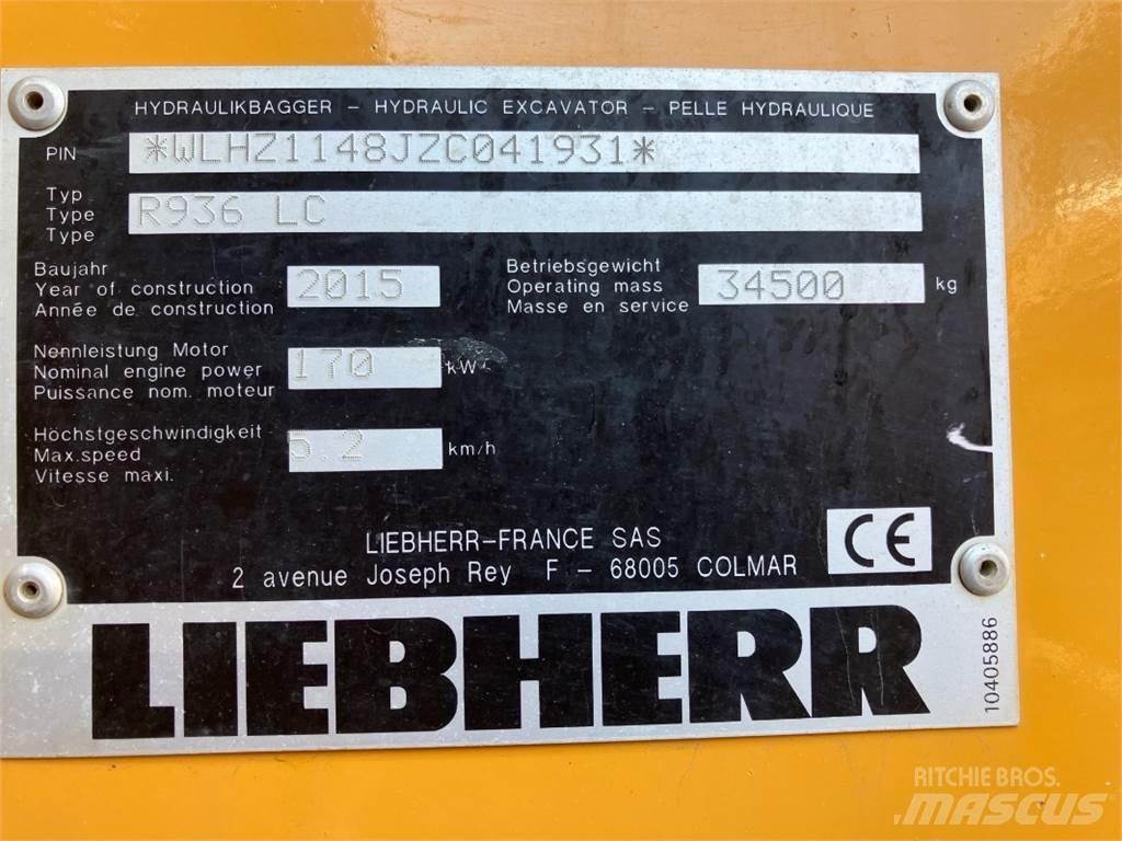 Liebherr R936 Escavadeiras de esteiras
