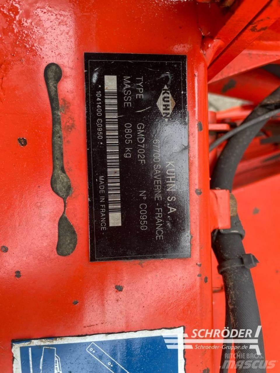 Kuhn GMD 702 F Gadanheiras