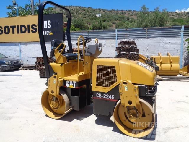 CAT CB224D Cilindros Compactadores tandem