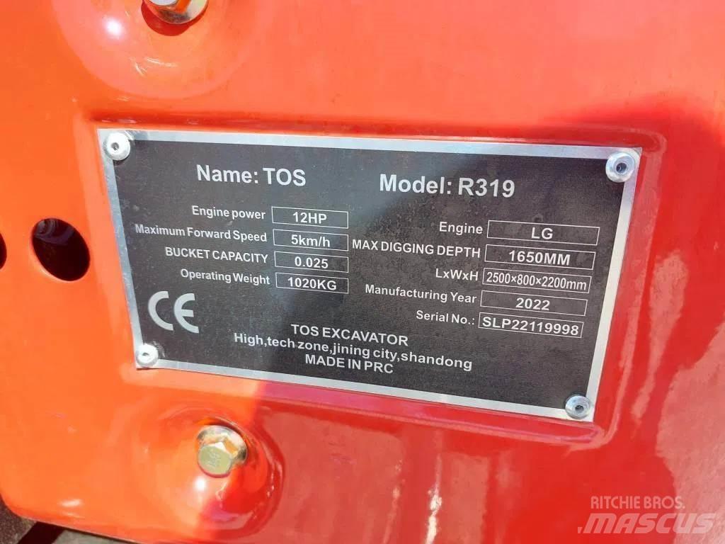 TOS R319 Miniescavadeiras