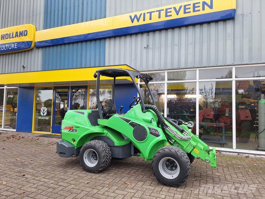 Avant 735 TDL Escavadoras especiais