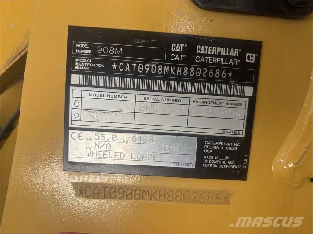 CAT 908M Carregadora multifunções