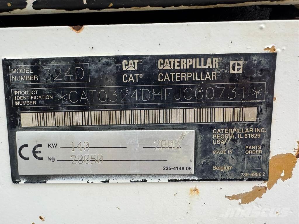 CAT 324DLN Escavadeiras de esteiras