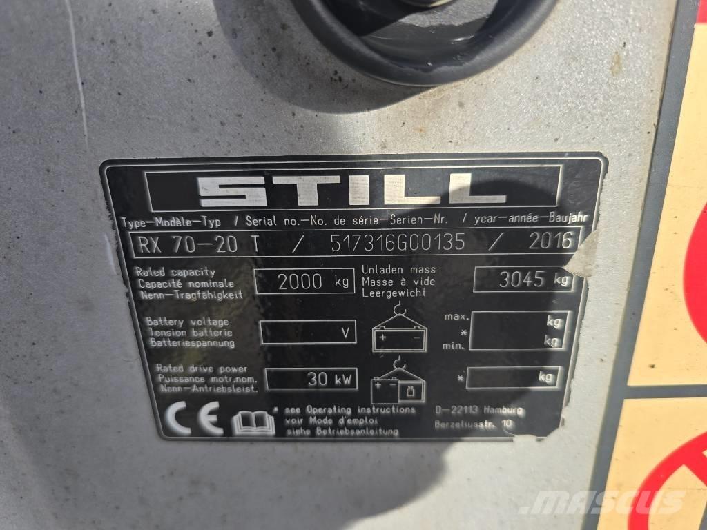 Still RX 70-20 Empilhadores a gás