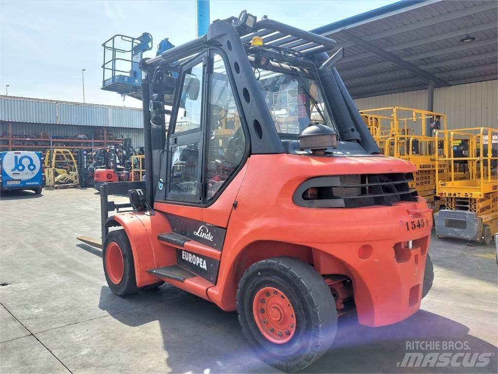 Linde H80D 03 Empilhadores Diesel