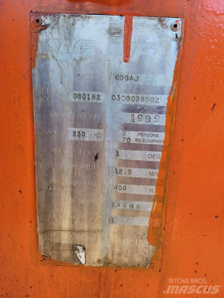 JLG 600 AJ Elevadores braços Telescópicos
