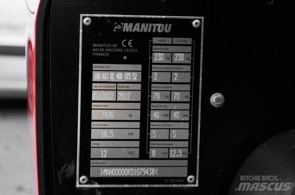 Manitou 180 ATJ Elevadores braços articulados