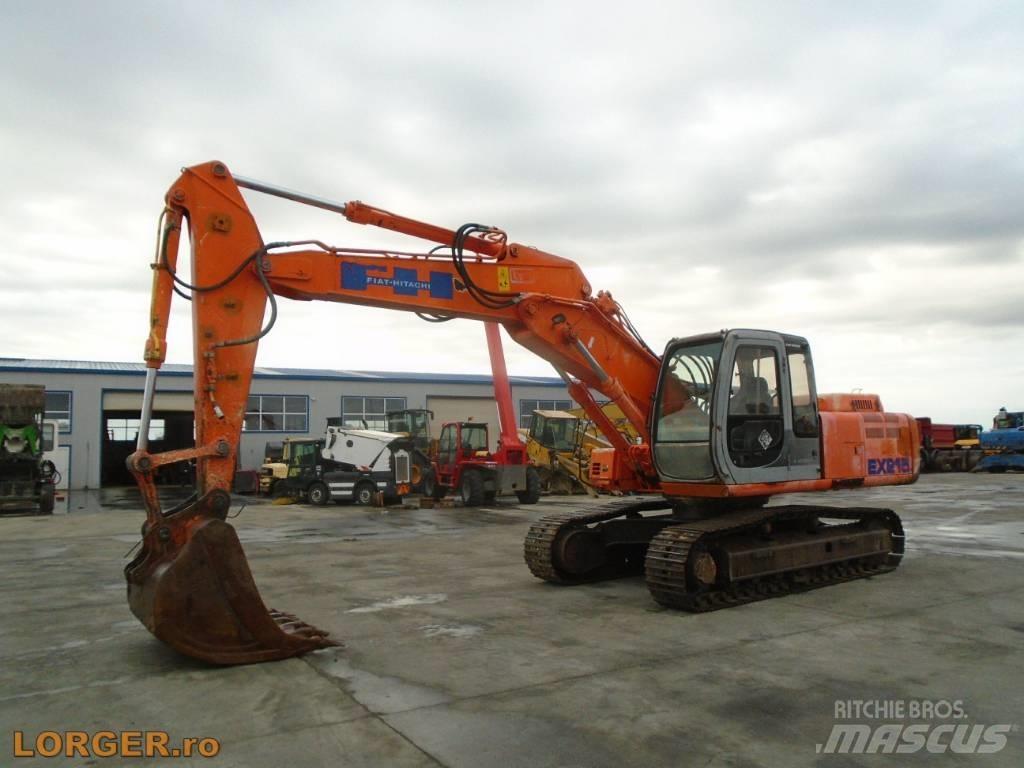 Fiat-Hitachi EX 215 Escavadeiras de esteiras