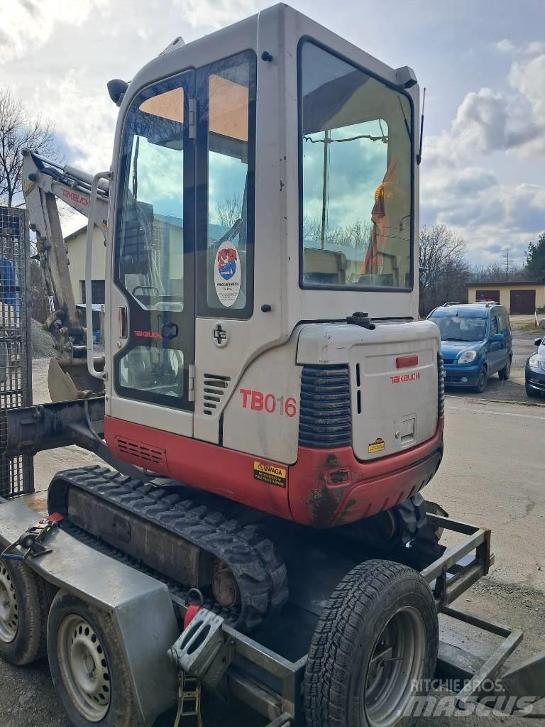 Takeuchi TB016 Miniescavadeiras