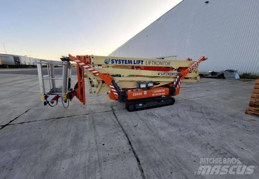 JLG X 26 J Plus Plataformas de braço compactas auto-propulsão