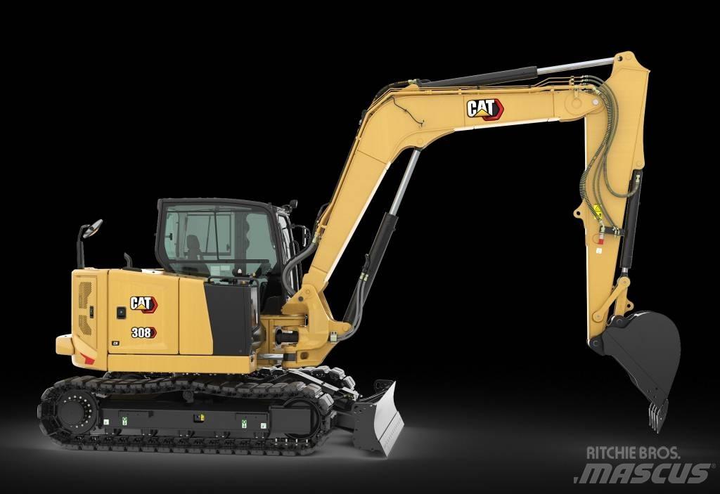 CAT 308 Escavadoras Midi 7t - 12t