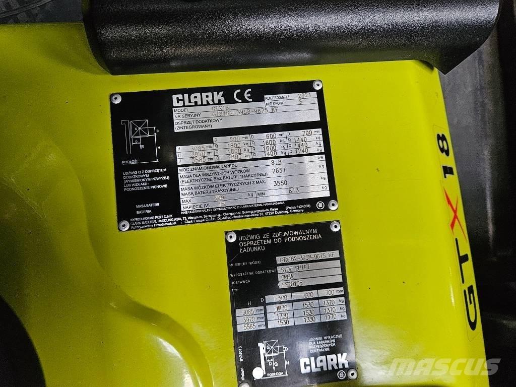 Clark GTX 18 Empilhadores eléctricos