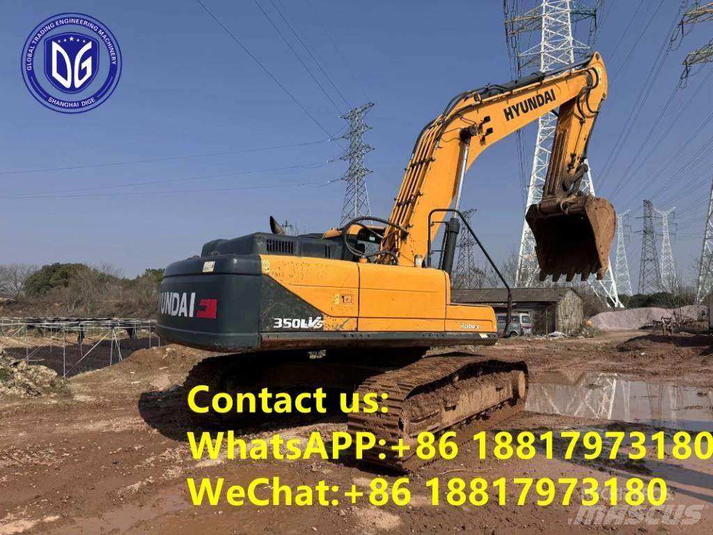 Hyundai R350LVS Escavadeiras de esteiras