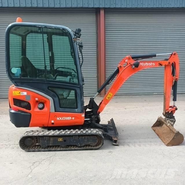 Kubota KX 018-4 Miniescavadeiras