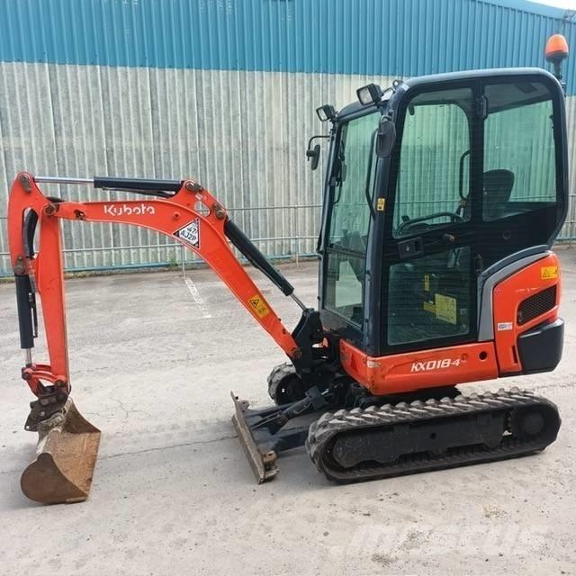 Kubota KX 018-4 Miniescavadeiras