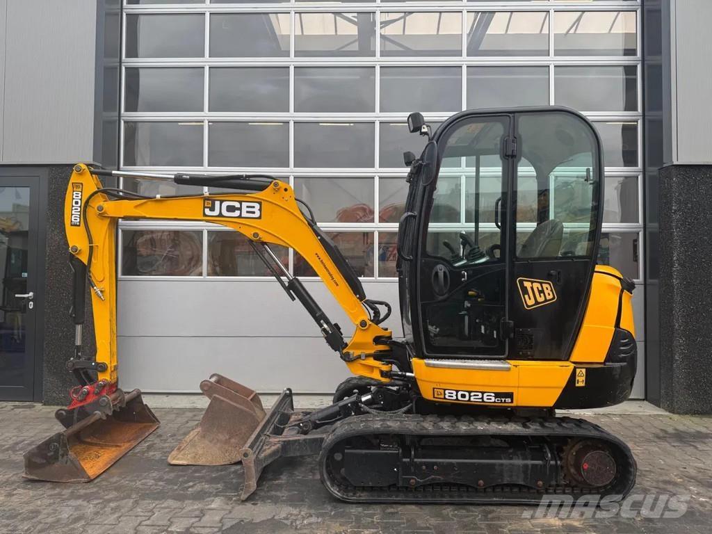 JCB 8026CTS Miniescavadeiras