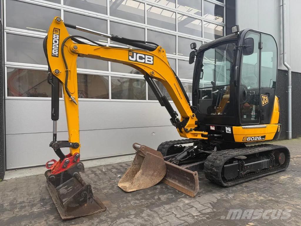 JCB 8026CTS Miniescavadeiras
