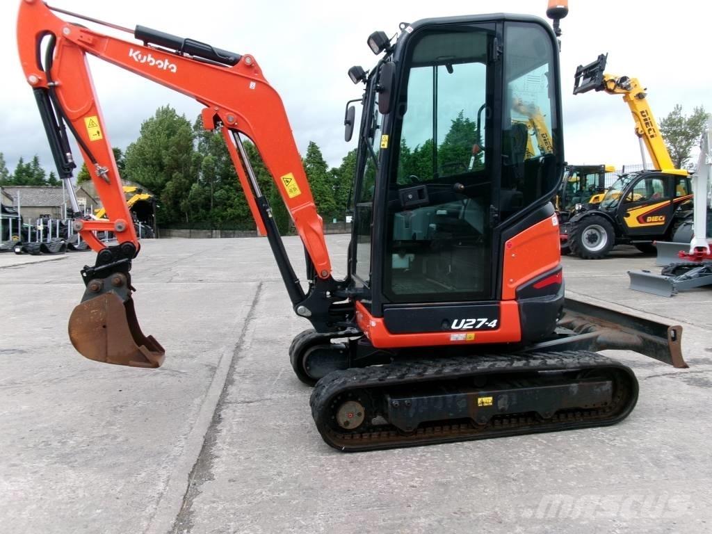 Kubota U27-4 Miniescavadeiras