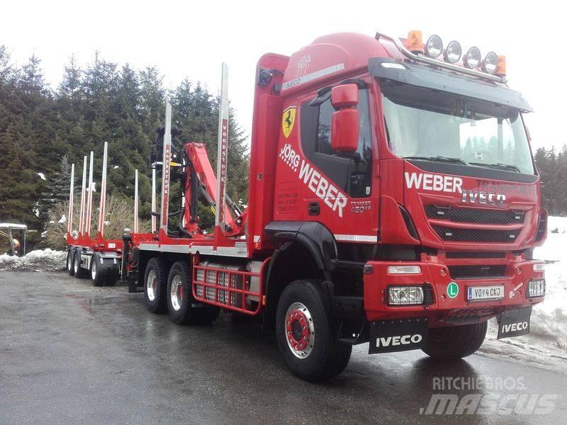 Iveco Trakker 450 Camiões grua