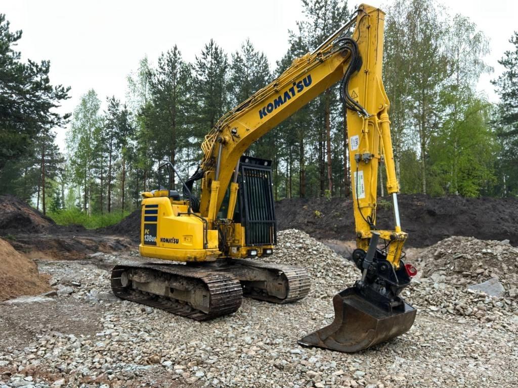Komatsu PC138US-11 Escavadeiras de esteiras