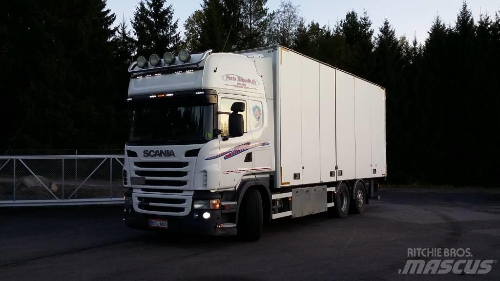 Scania R500 6x2 Caminhões de caixa fechada