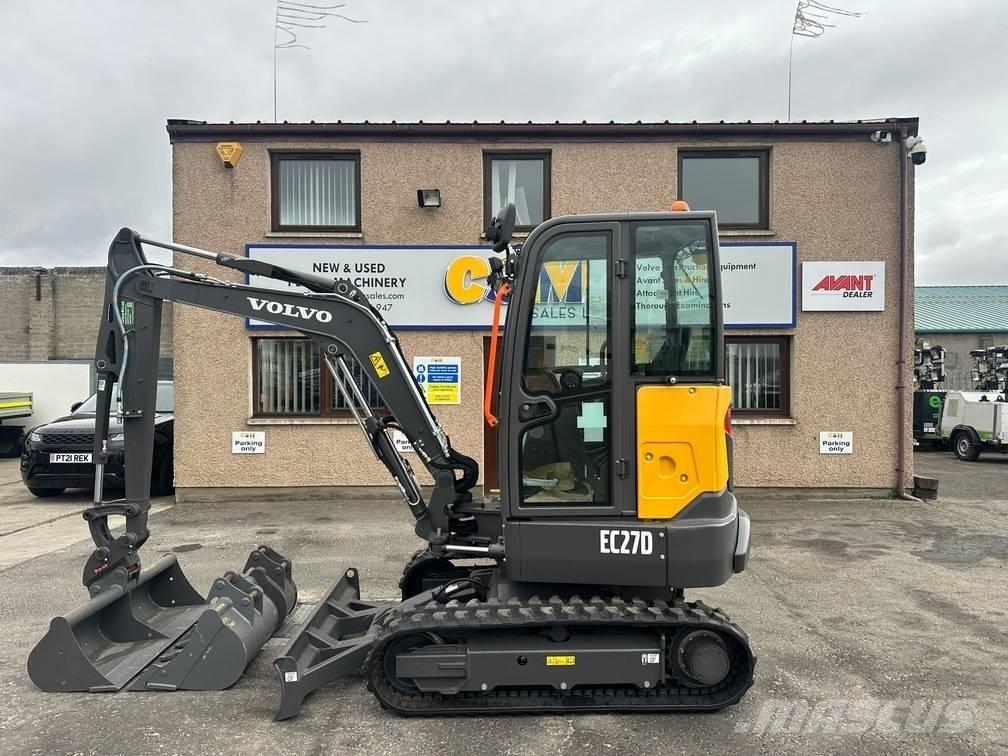 Volvo EC 27 D Miniescavadeiras