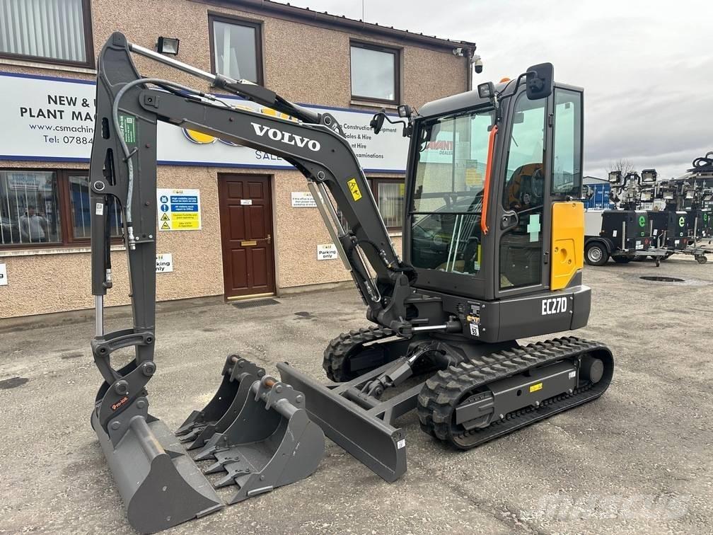 Volvo EC 27 D Miniescavadeiras