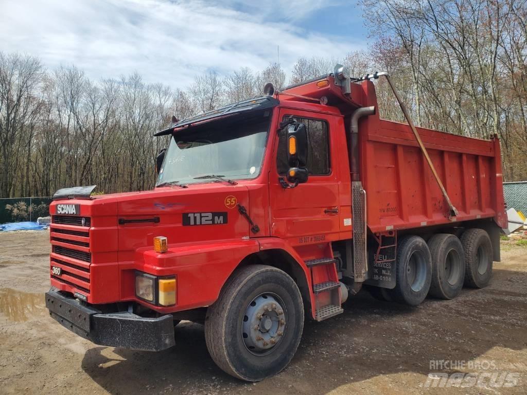 Scania 112 - Tri Axle Camiões basculantes