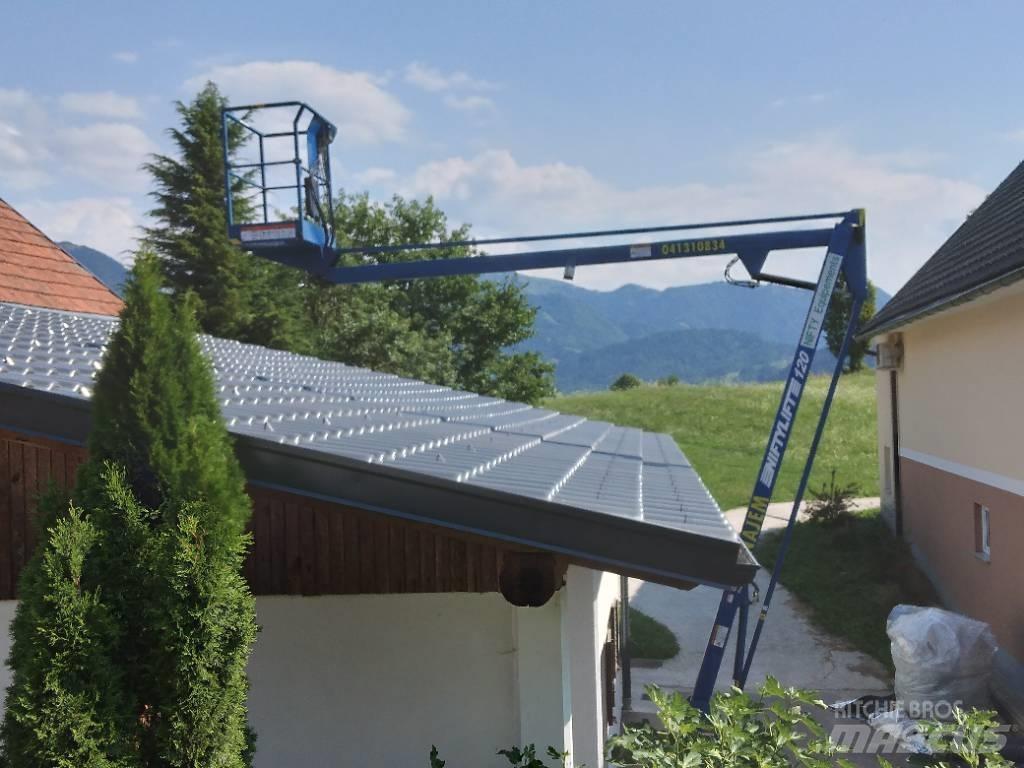 Niftylift 120HDE Plataformas aéreas montadas em atrelados