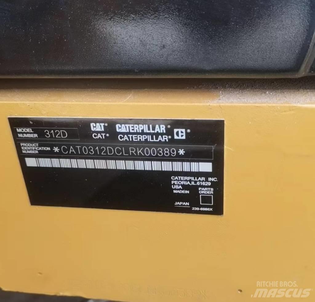 CAT 312 D Escavadeiras de esteiras