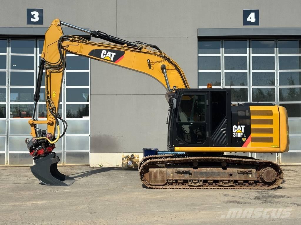 CAT 318 Escavadeiras de esteiras