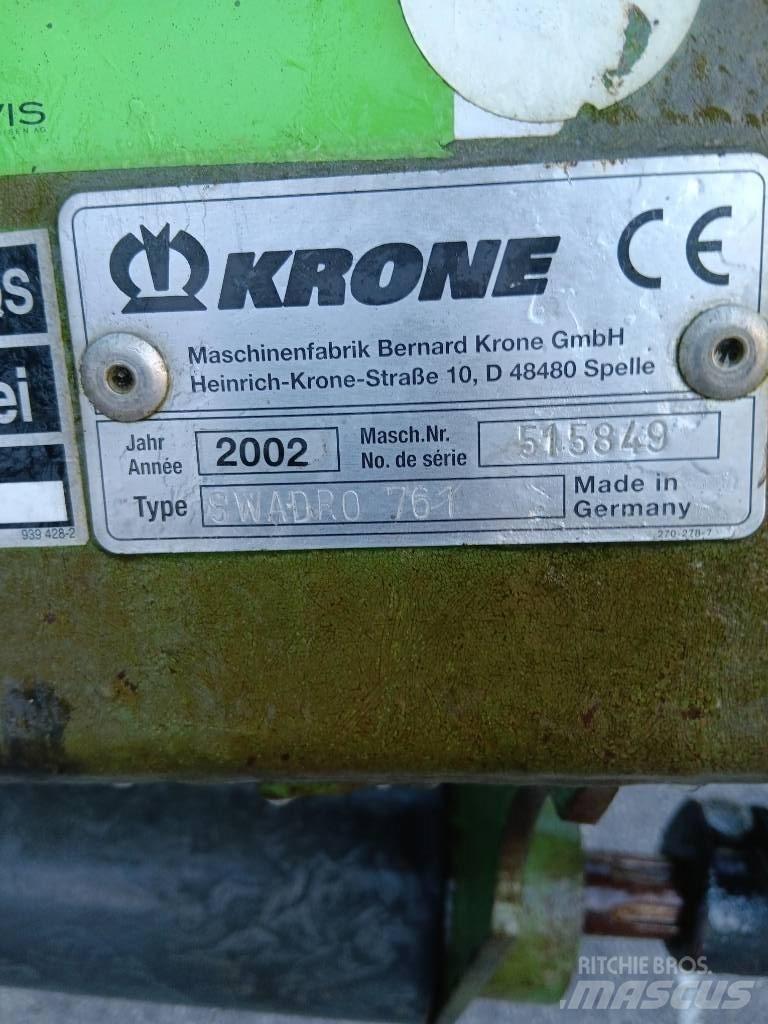 Krone Swadro 761 Gadanheiras-fileiras