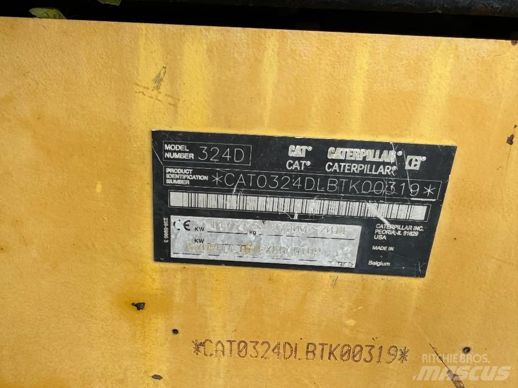 CAT 324 D L Escavadeiras de esteiras