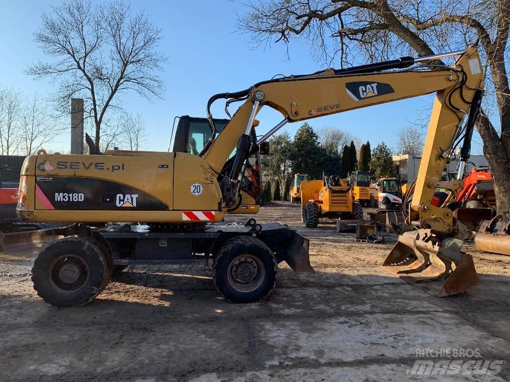 CAT M 318 D Escavadoras de rodas