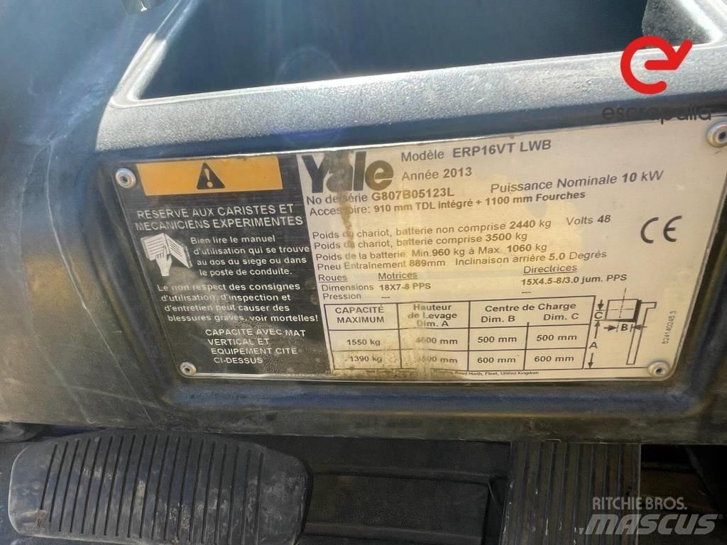 Yale ERP16VT LWB Construção - Outros
