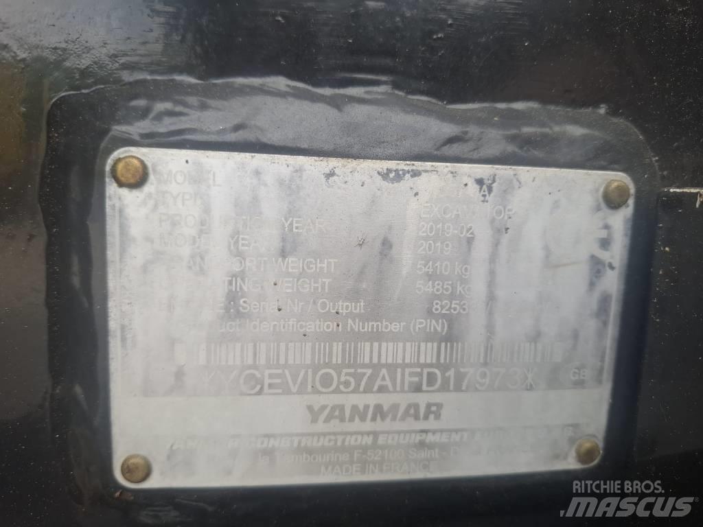 Yanmar Vio 57-6A Miniescavadeiras