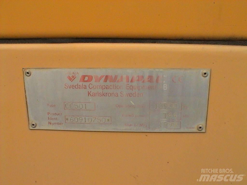 Dynapac CC 501 Cilindros Compactadores tandem